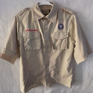 Boy Scouts of America Youth S/S Tan Uniform Shirt Y